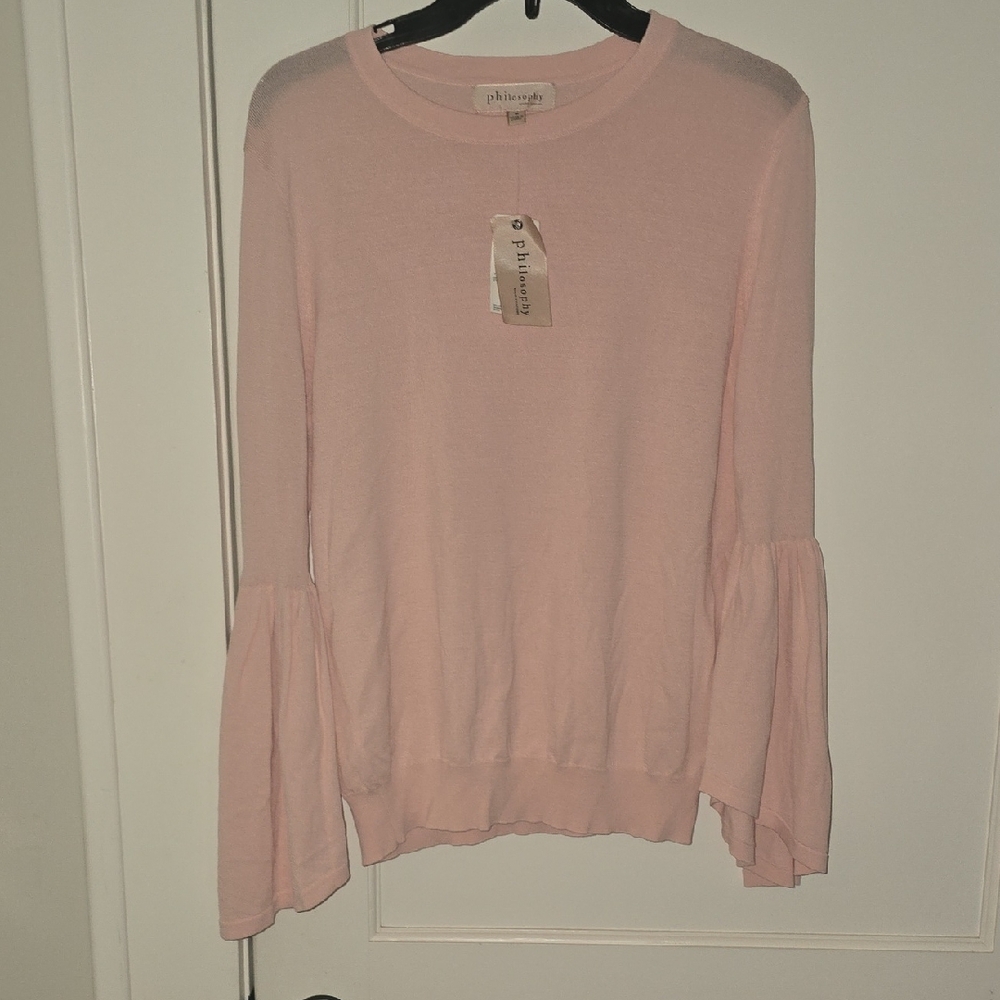 Philosophy Blush Knit Top